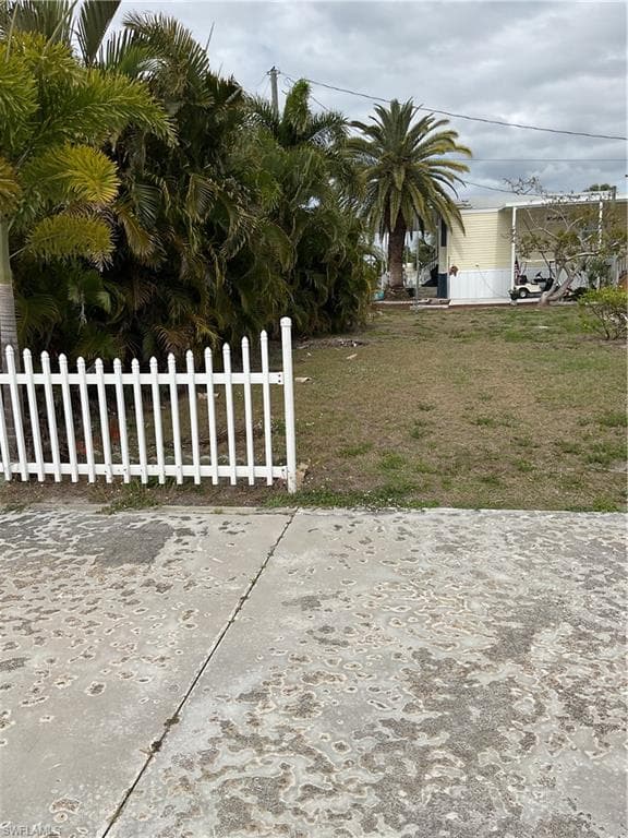 View of yard