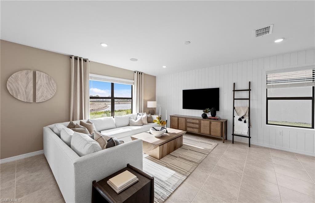 Photos are from a furnished model. Options for this home may vary.