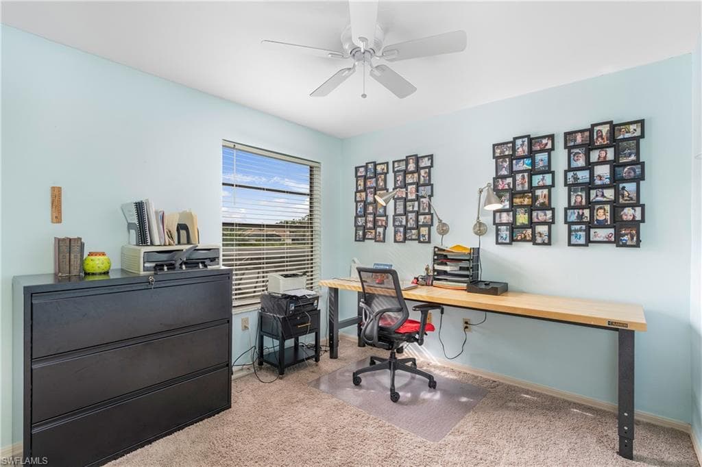 4th Bedroom Office on 2nd floor