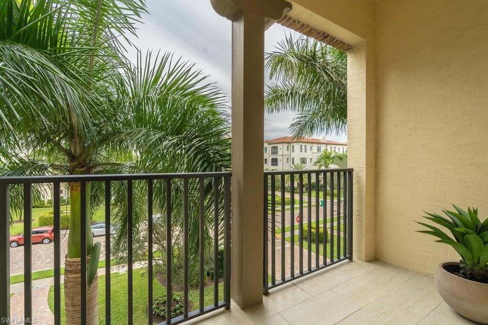 View of balcony off of 3rd guest suite