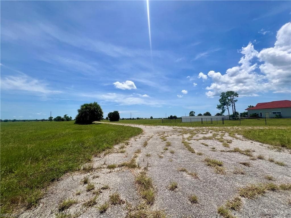 View of road featuring a rural view