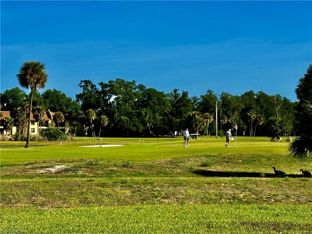 Golf Course View.