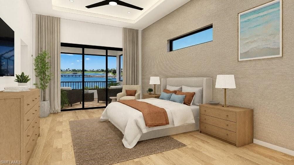 Rendering Master Bedroom
