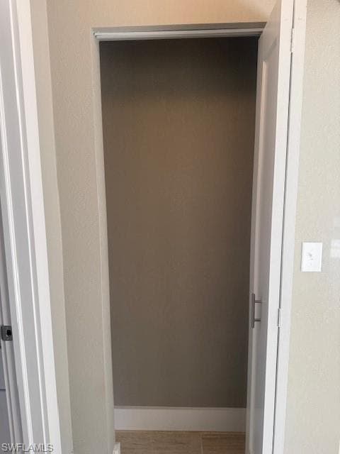 Hall closet