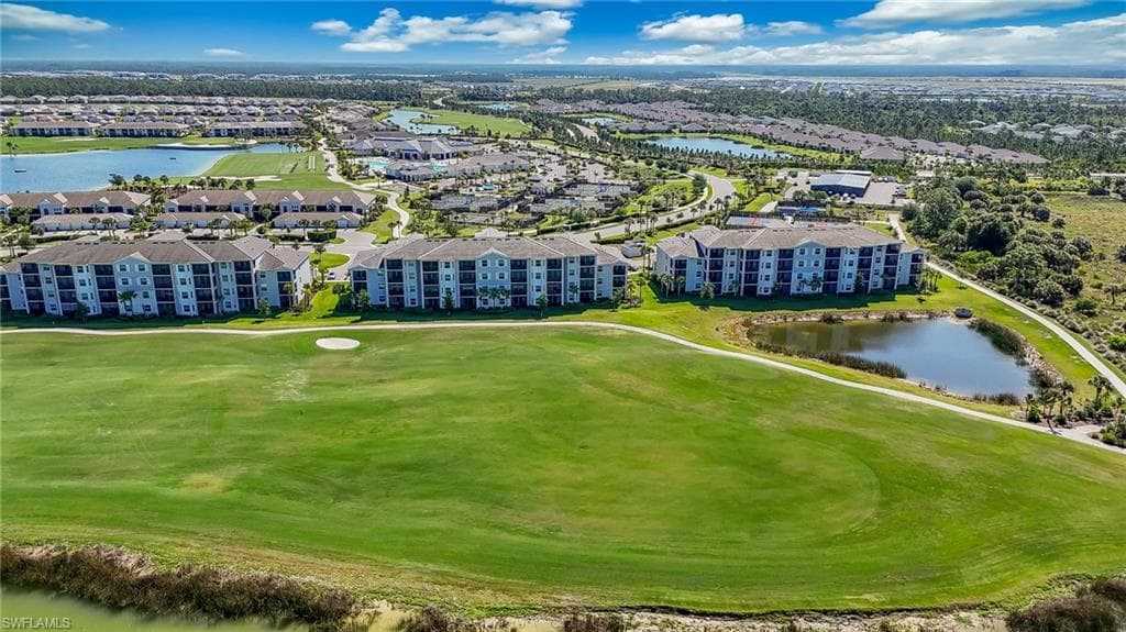 Golf course and lake view from your lanai