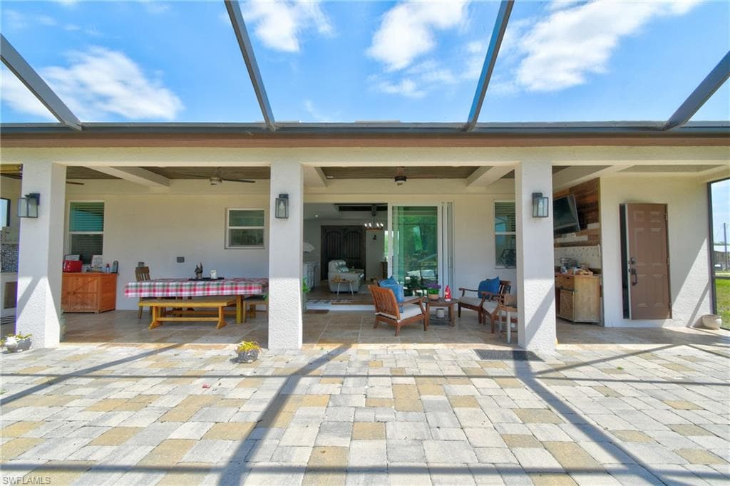 Patio for guest