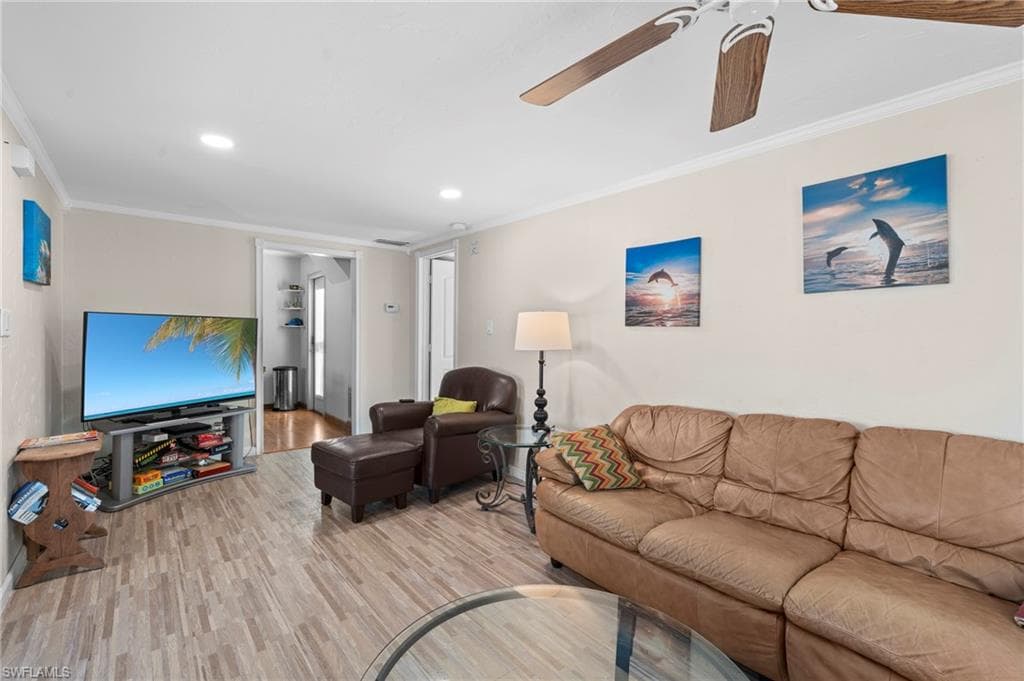 Living room perfect for relaxing or entertaining - Virtually Edited Image