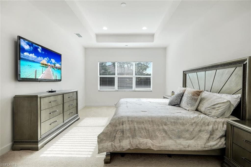 Staged Primary Bedroom
