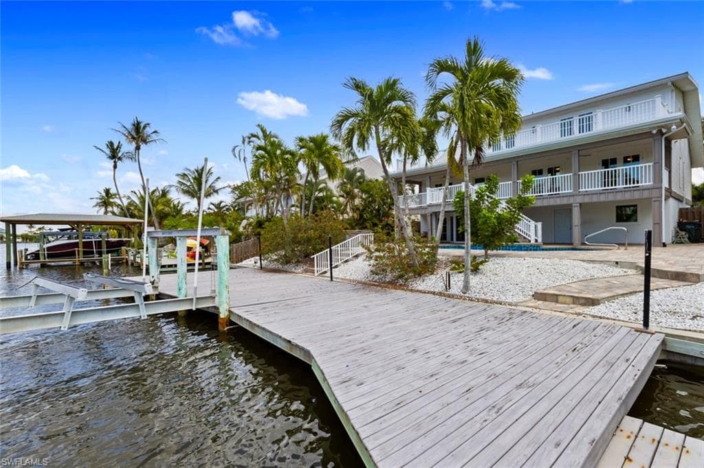 Large boat dock