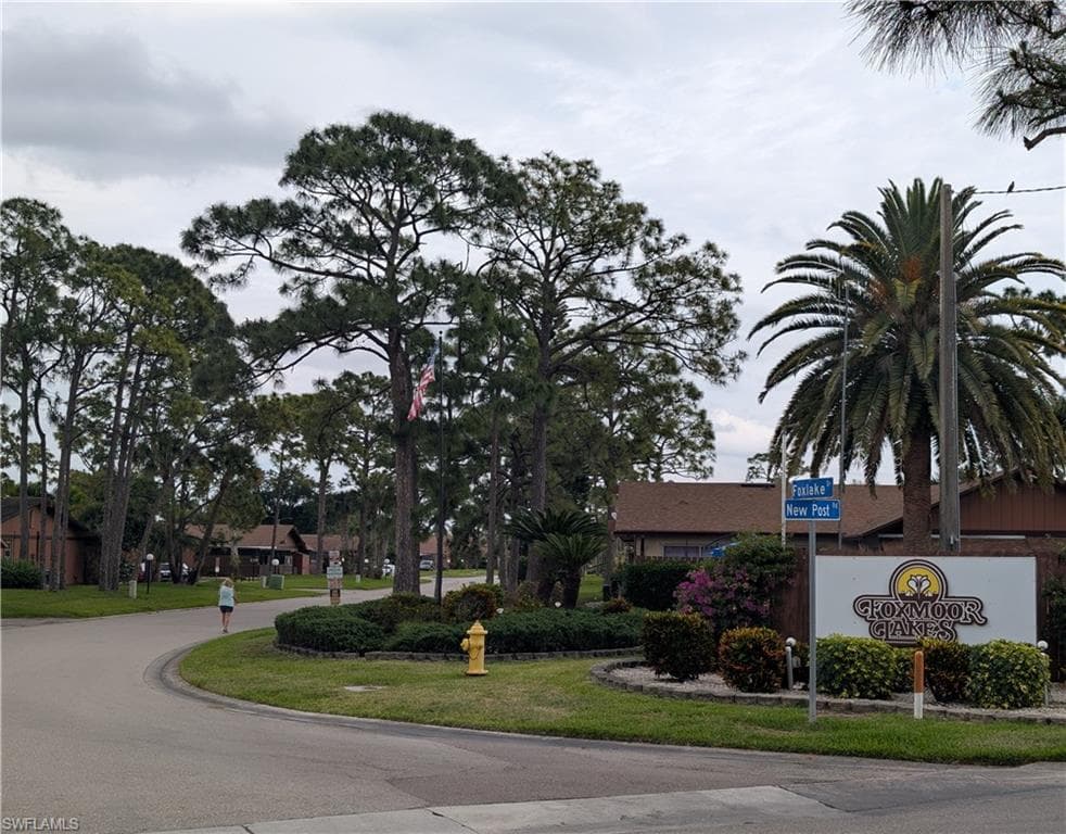 Entrance to community