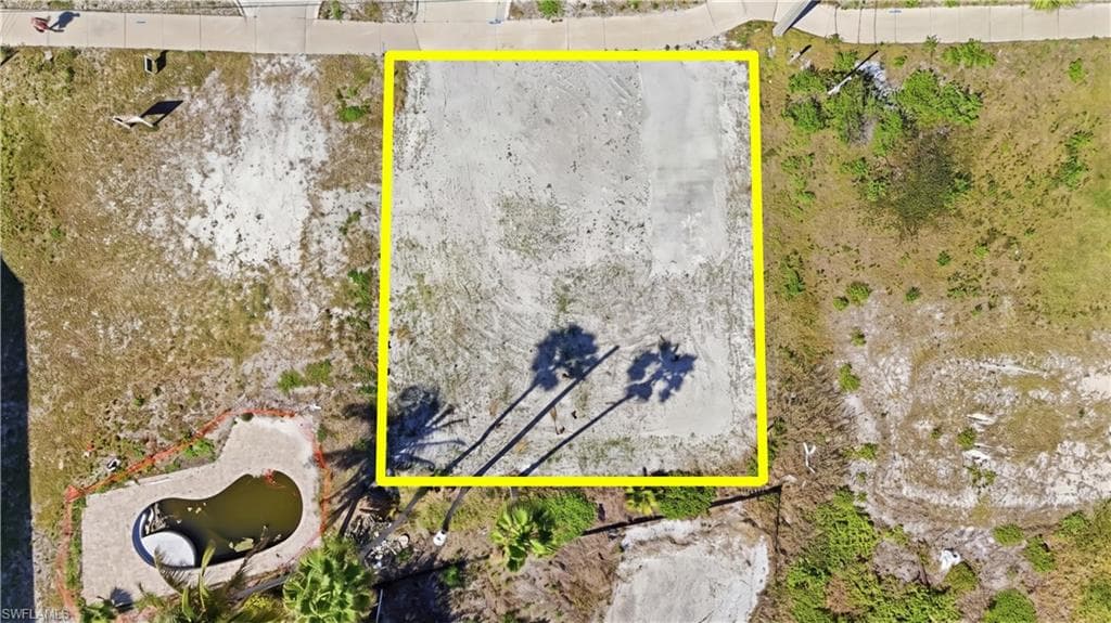 Cleared, level land parcel - Virtually Edited Image