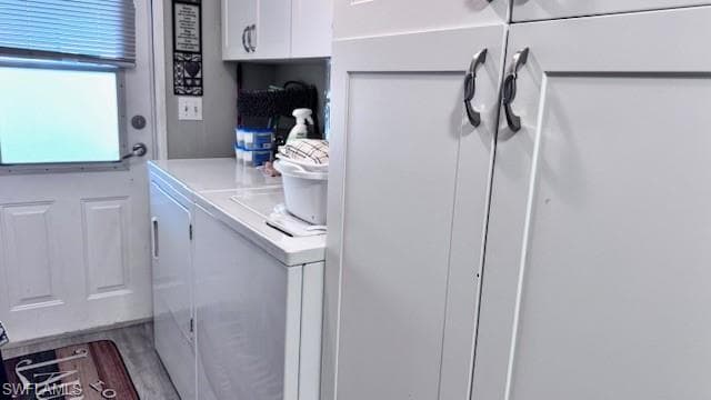 Laundry inside house