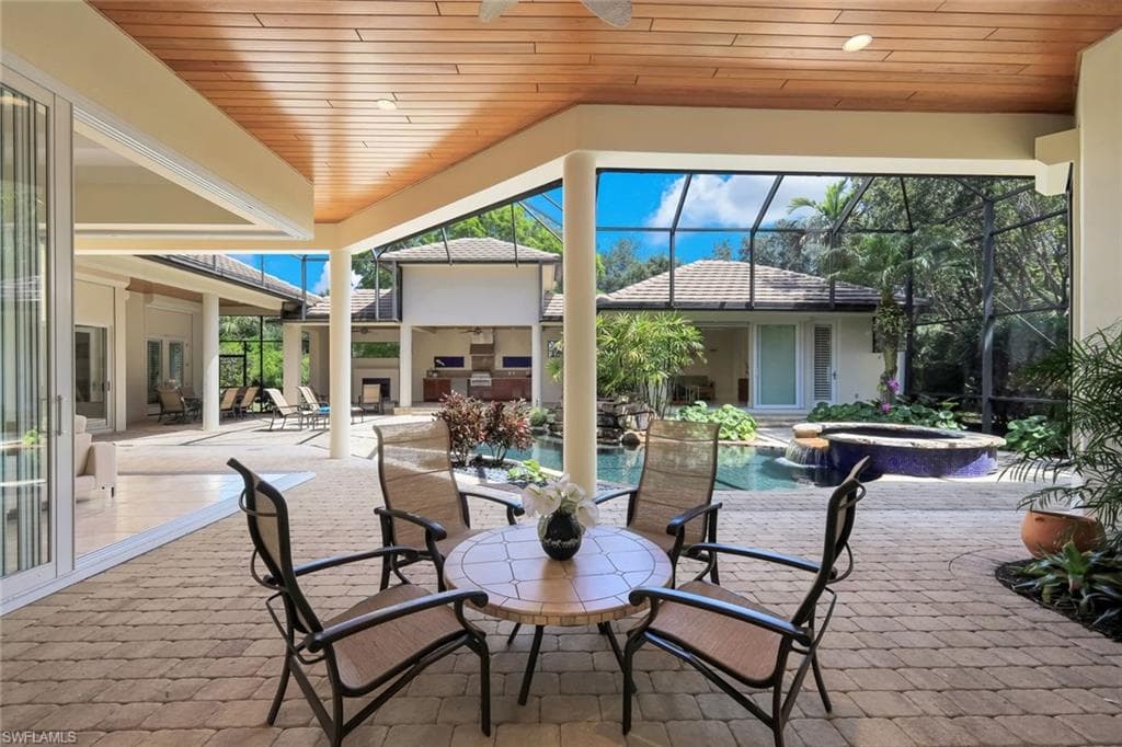 Expansive Outdoors Both Shaded & Sunlit