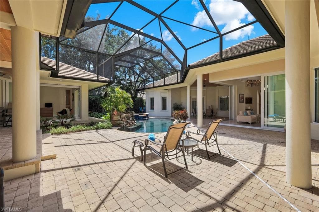 Ample Poolside Lounging Spaces