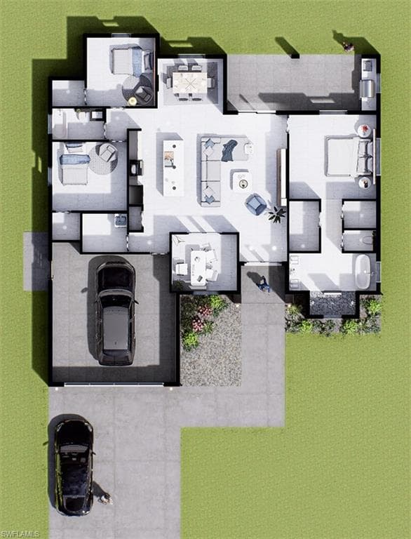 View of layout