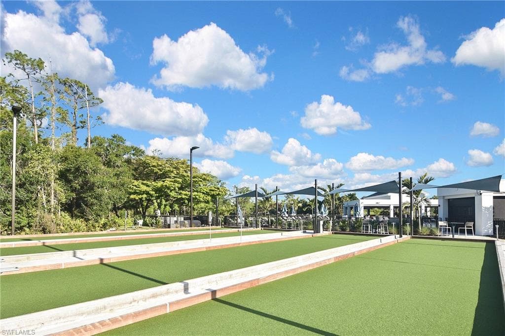 Bocce courts