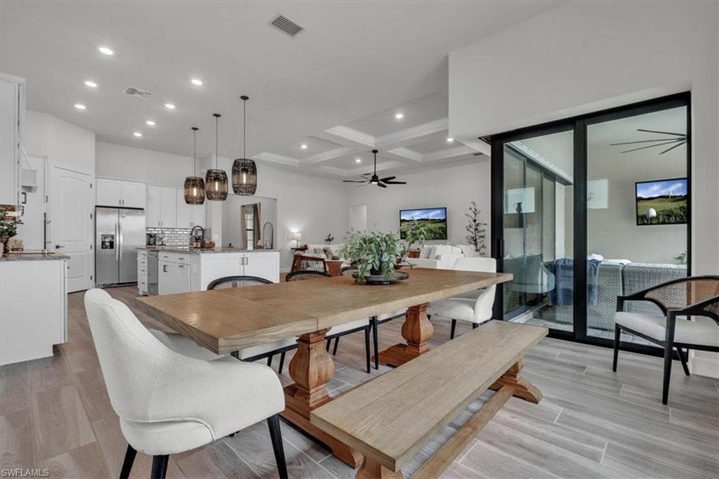 (open to kitchen and great room)