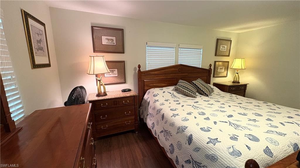 Primary Bedroom easily accommodates a king size bed.