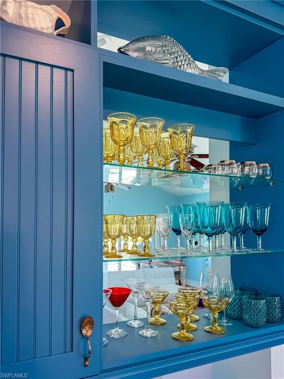 Bar with a bar
