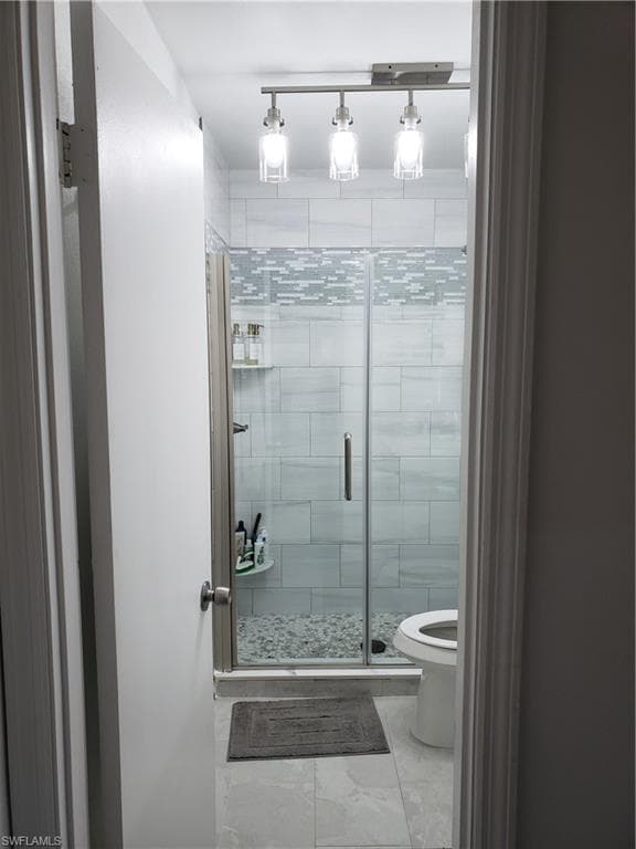 Walk in shower
