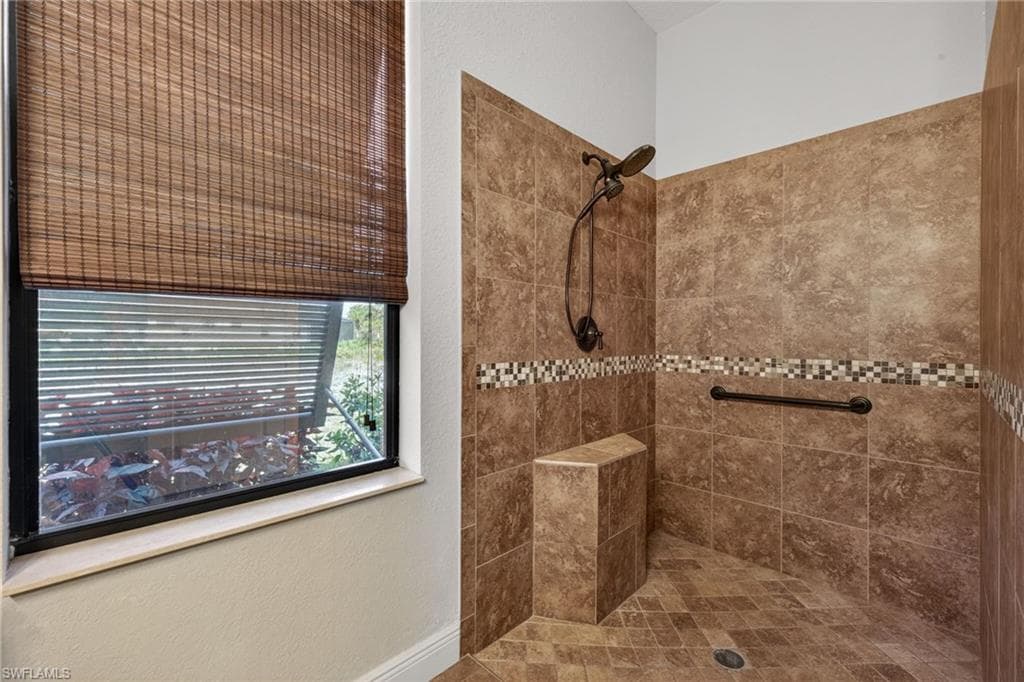 Walk in Shower for guest suite