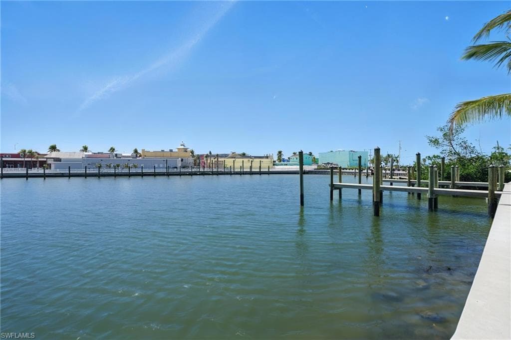 Boat slips and lagoon - VIRTUALLY EDITED