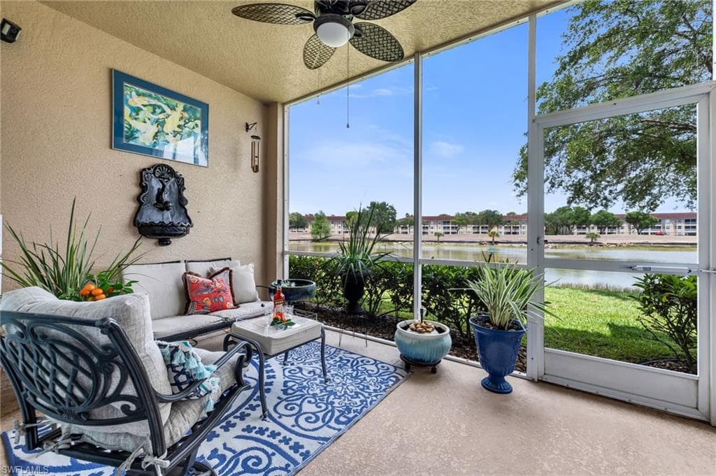 Back Lanai Overlooking HUGE lake and fairway views
