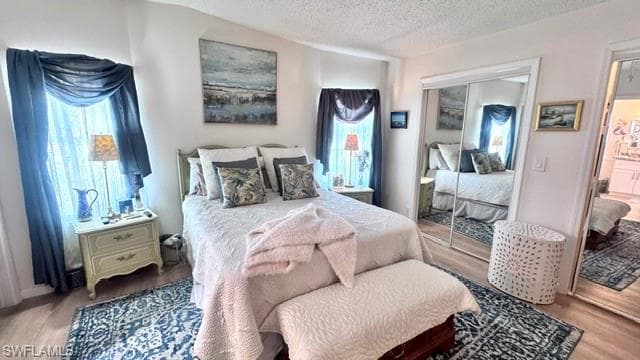 ensuite bedroom with walk in closet