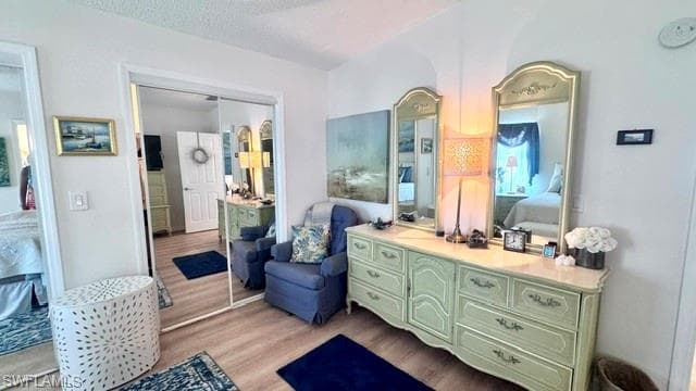 ensuite bedroom with walk in closet