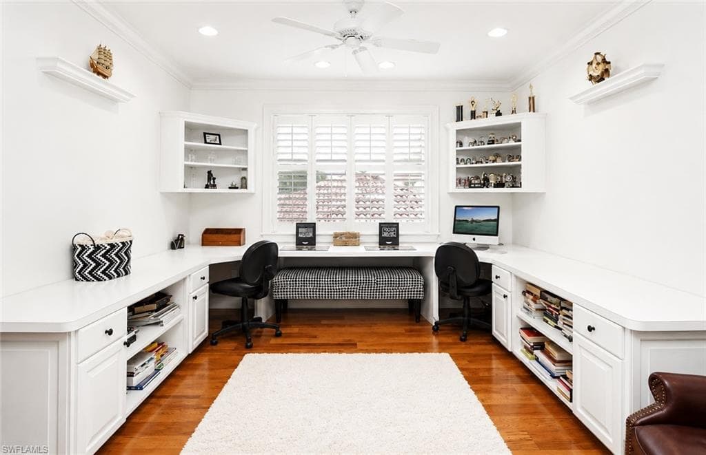 upstairs work space