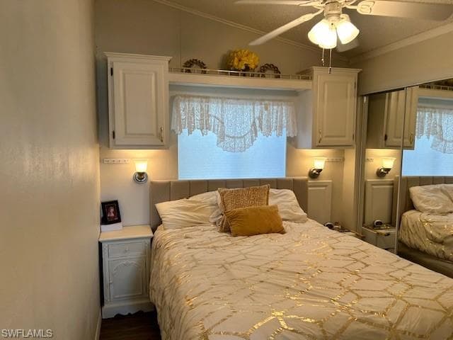 MASTER BEDROOM WITH FAN