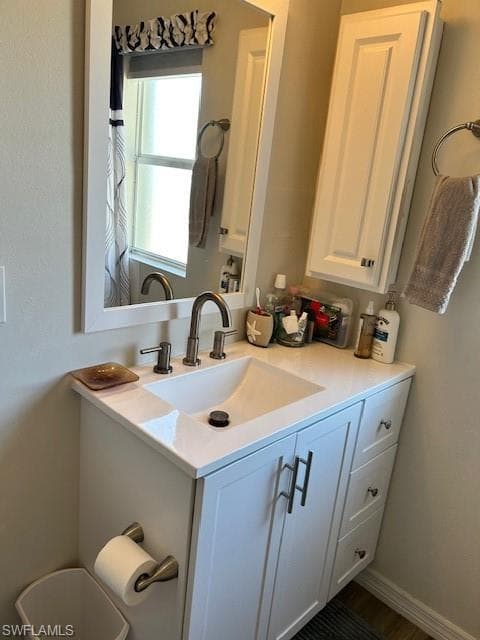 BATHROOM CABINETS AND MIRROR