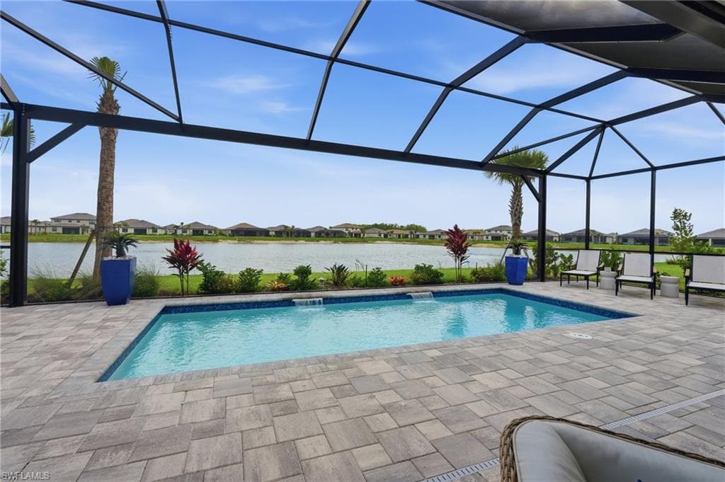 Private East Facing Screened Pool and Lanai