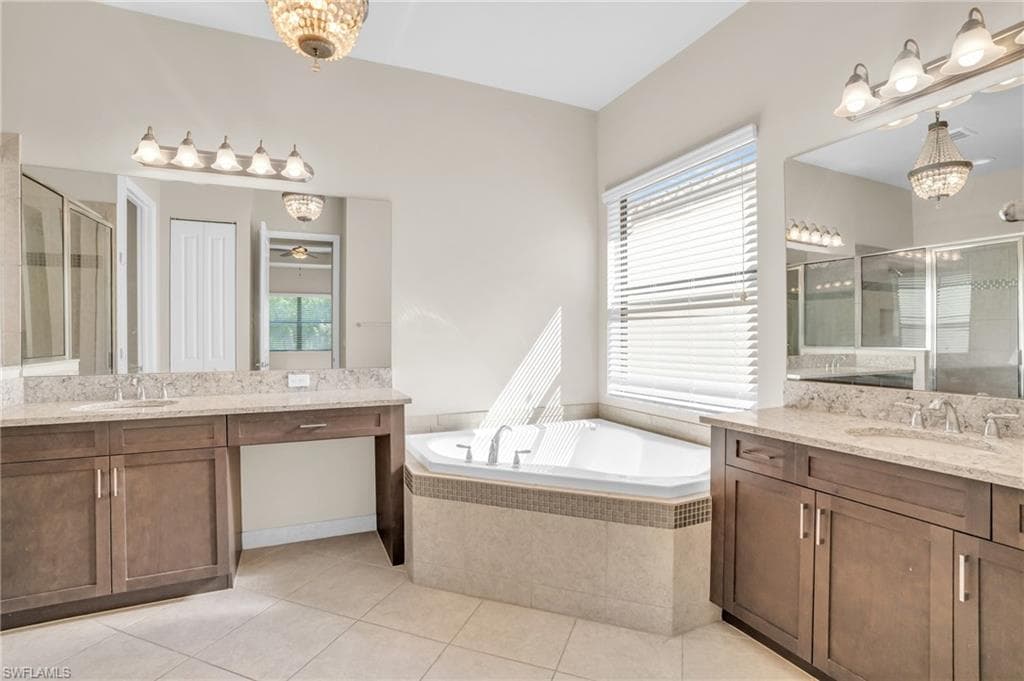 Primary Bathroom Soaking Tub