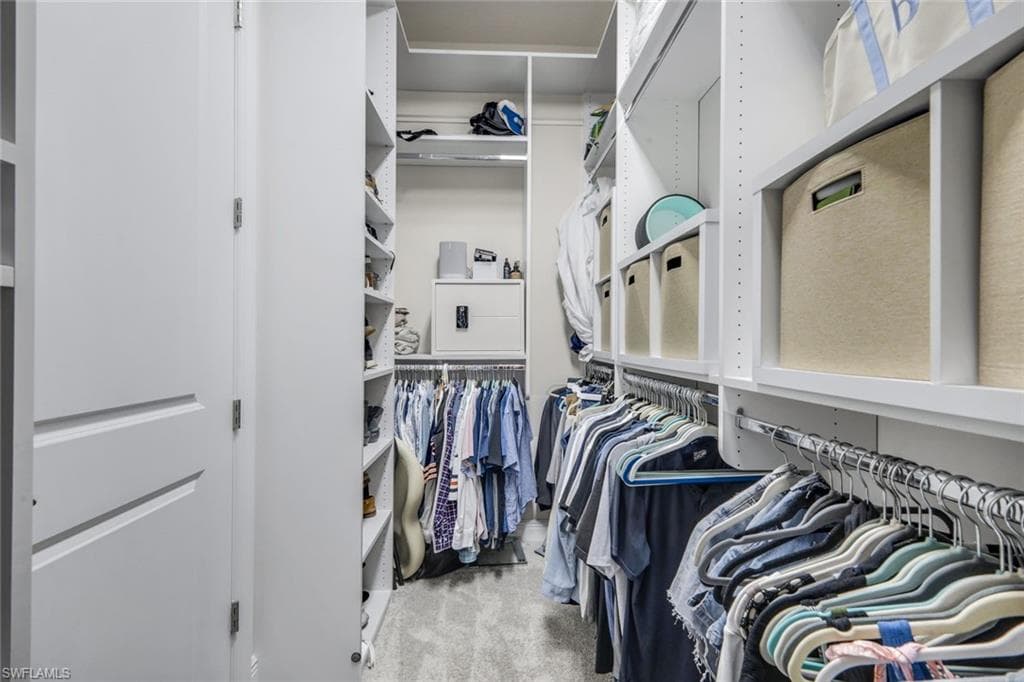 Large Primary Closet