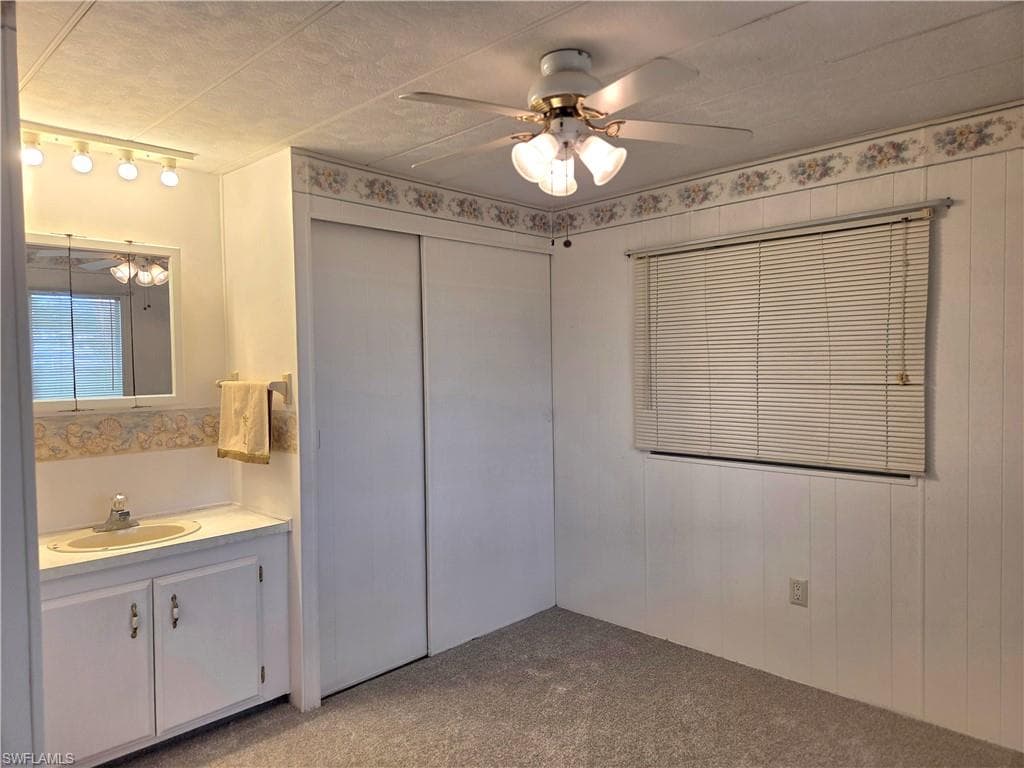 Bedroom #1 has plenty of closet space.