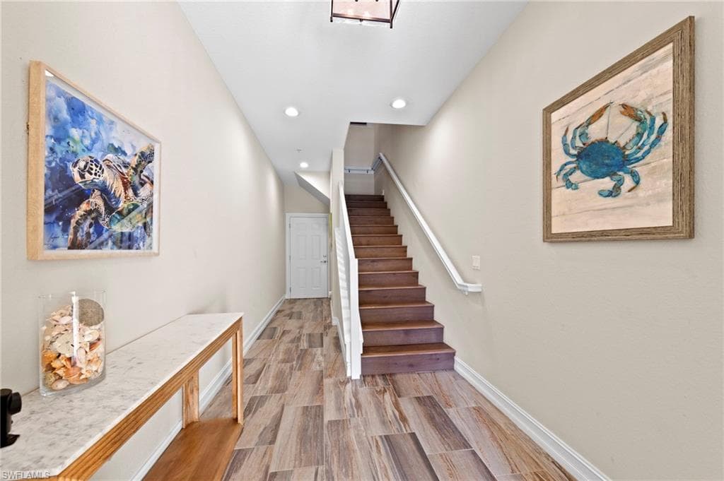 NEW TILE FLOOR (2018), NEW ENGINEERED HARDWOOD STAIRS (2018)