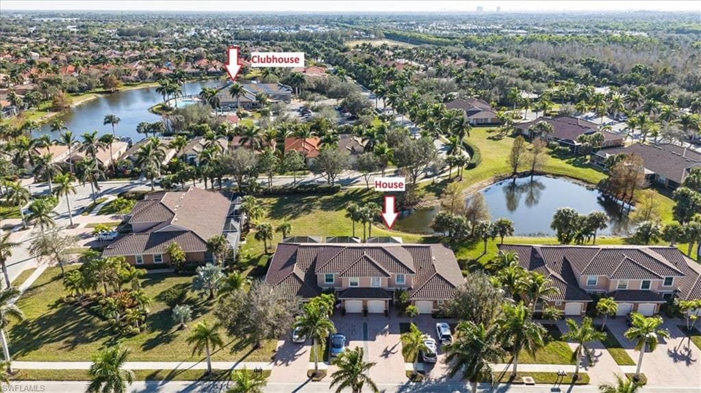 Position in the neighborhood relative to the clubhouse