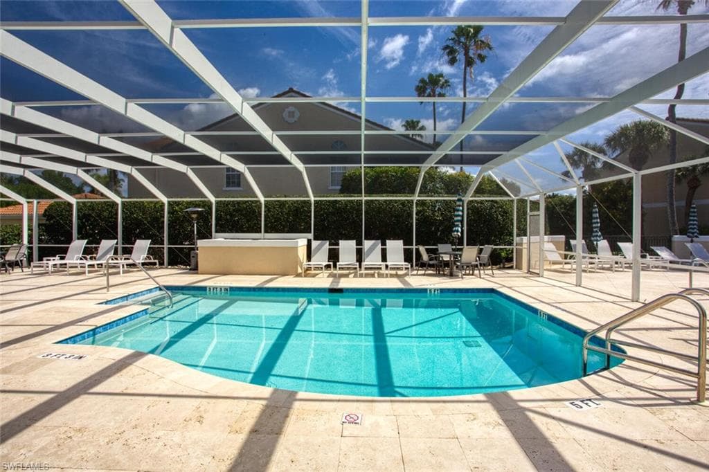 covered community pool