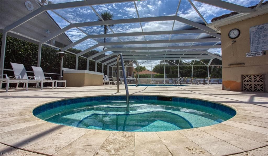 covered community spa