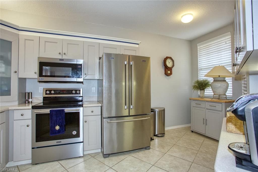 stainless appliances