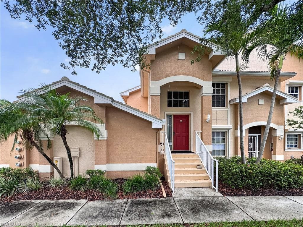 Front entrance of End Unit Condo