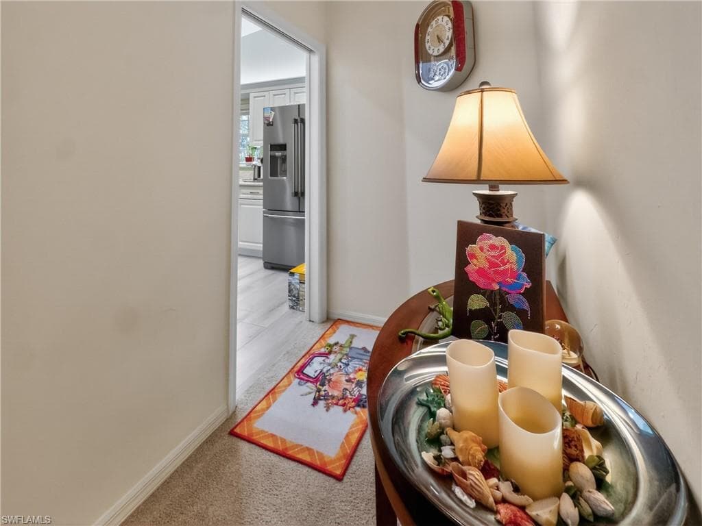 Hallway into Kitchen