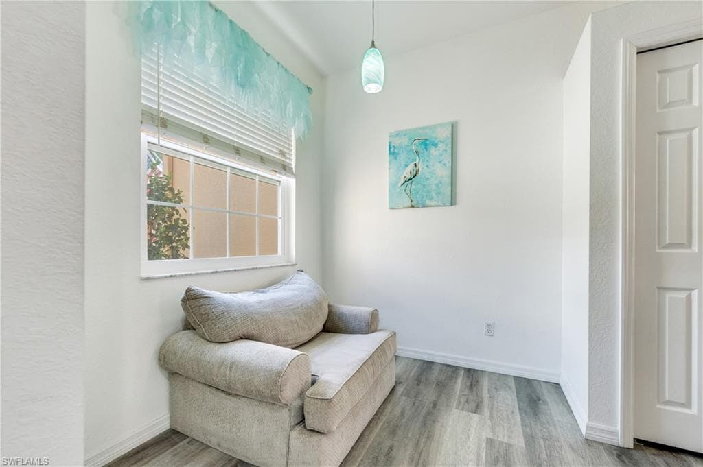 Corner space perfect for eat in kitchen dining