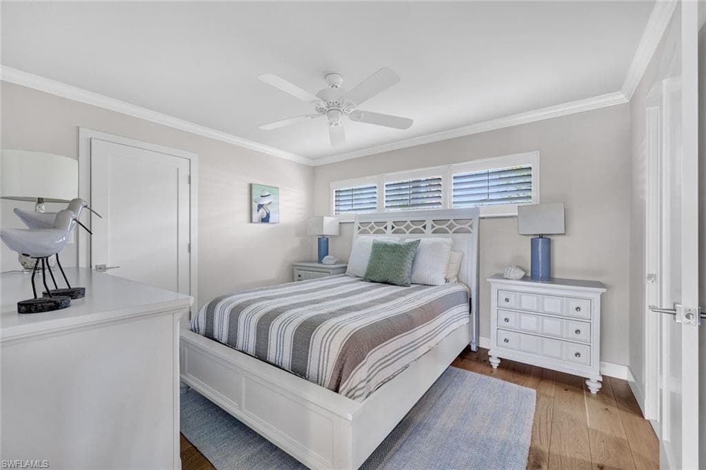 Bedroom 2 with large walk in closet