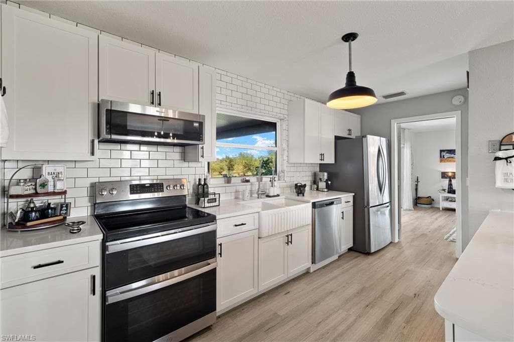 Double oven range