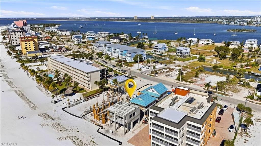 Aerial view of a nearby body of water - Virtually Edited Image
