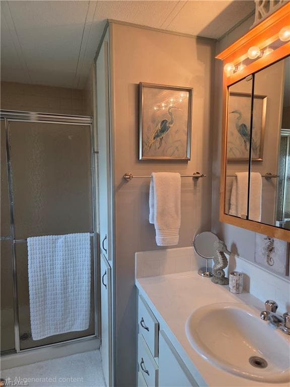 Primary bathroom with shower