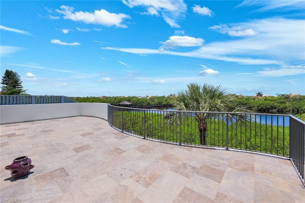 Off of the Den/living room - stunning water views and sunsets