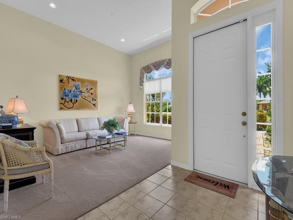 Foyer & Living Room